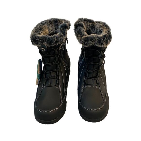 Totes‎ Womens Eve Cold Weather Winter Boots Size 9M Black Hot Cozy Outdoor - Picture 3 of 7